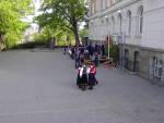 Mathismarkens Bataljon stiller opp på Krohnengen skole