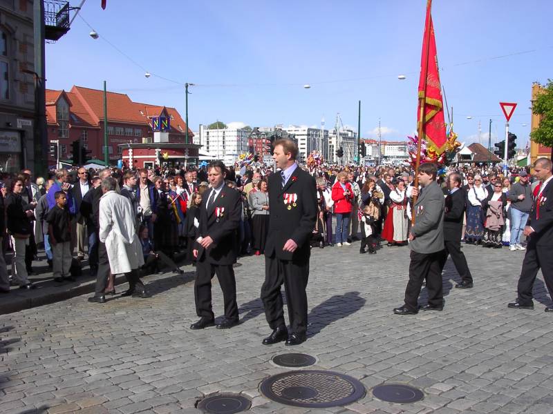 Gamlekarene til Wesselengens Bataljon ved Bryggesporen