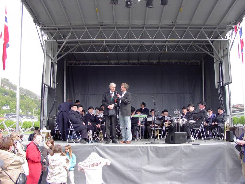 Speaker Wilborn intervjuer Gamlekar fra Skansens